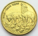 2 zł, złote 1999 Wilk Wilki, stan 2