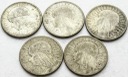 LOT 5 x 2 zł Głowa kobiety, INWESTYCJA AG SREBRO