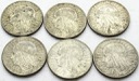 LOT 6 x 5 zł Głowa kobiety, INWESTYCJA AG SREBRO