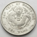 Chiny 1 Dolar 1908 Guangxu 34 rok panowania RZADKA