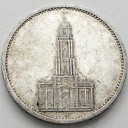 Niemcy 5 marek 1934 A Kościół Wieża