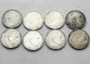 Niemcy LOT 8 x 2 marki 1937-1939 Hindenburg