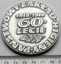 Medal 60 l. Narodowy Zakład Higieny