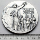 Medal Ludowe Wojsko Polskie Lenino 1943 BIAŁY