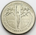 2 zł złote 1995 100 lat igrzysk Ateny Atlanta