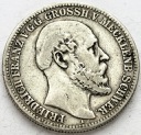 2 Marki Zwei Mark 1876 A Mecklenburg-Schwerin