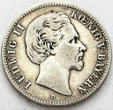 2 Marki Zwei Mark 1876 D Bayern