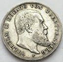 3 Marki Drei Mark 1909 F. Wirtembergia
