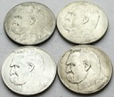 LOT 4 x 5 zł Józef Piłsudski INWESTYCJA AG SREBRO