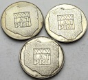 LOT 3x 200 zł 1974 XXX lat PRL, INWESTYCJA SREBRO