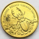 2 zł, złote 1997 Jelonek Rogacz, stan 2
