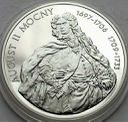 10 zł złotych 2005 August II Mocny, stan L