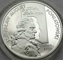 10 zł złotych 2005 Stanisław August Poniatowski