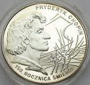 10 zł złotych 1999 Fryderyk Chopin Szopen stan L