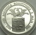 200000 zł złotych 1991 Konstytucja 3 Maja, stan L-