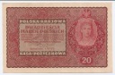 1919 20 Dwadzieścia Marek Polskich II Serja CY s.2