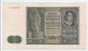1941 50 zł, Pięćdziesiąt Złotych, Seria B, stan 3