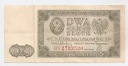 1948 2 zł, dwa złote, seria BS, stan 3-