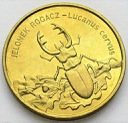 2 zł, złote 1997 Jelonek Rogacz, stan 1-