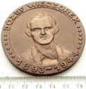 Medal Józef Wieczorek 85 r. urodzin