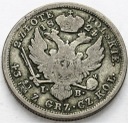 2 złote polskie 1824 I.B. stan 3-