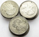 LOT 15 x 5 zł Głowa kobiety, INWESTYCJA AG SREBRO