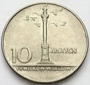 10 zł, złotych 1966 MAŁA Kolumna Zygmunta, stan 1-