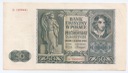 1941 50 zł, Pięćdziesiąt Złotych, Seria D, stan 3