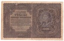 1919 1000 Tysiąc Marek Polskich II Serja AX st.4-
