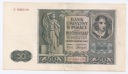 1941 50 zł, Pięćdziesiąt Złotych, Seria C, stan 3