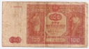 1946 100 zł, Sto Złotych, Seria R, stan 5-