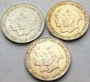 LOT 3x 200 zł 1975 ZWYCIĘSTWO NAD FASZYZMEM SREBRO