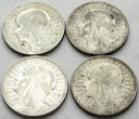 LOT 4 x 5 zł Głowa kobiety, INWESTYCJA AG SREBRO