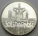 100000 zł złotych 1990 Solidarność typ A, stan 1-