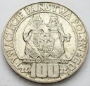 100 zł 1966 Mieszko Dąbrówka Millenium, stan 2