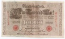 Niemcy 1000 Marek 1910 H, stan 4