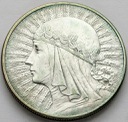 10 zł złotych Głowa kobiety 1932, stan 2