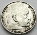 Niemcy 5 Marek, Mark 1935 A, Hindenburg, SREBRO