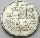 5 zł złotych 1930 r. Sztandar, stan 2