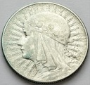 5 zł złotych Głowa kobiety 1933, stan 3