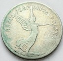 5 złotych 1928 Nike Warszawa stan 3