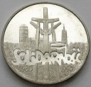 100000 zł złotych 1990 Solidarność typ A, stan 1-