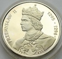 500 zł złotych 1985 Przemysław II, stan L-/L
