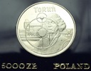 5000 zł złotych 1989 Toruń Kopernik, stan L