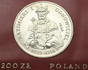 Próba 200 zł złotych 1980 Kazimierz I Odnowiciel