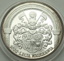 10 zł złotych 2000 1000 lecie Wrocławia, stan L