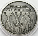 10 zł złotych 2000 Grudzień 30 Rocznica Grudnia 70