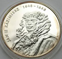 10 zł złotych 2000 Jan II Kazimierz POPIERSIE