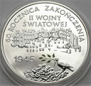 10 zł złotych 2005 II Wojna Światowa Rocznica