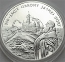 20 zł złotych 2005 Jasna Góra 350-l Obrony, stan L